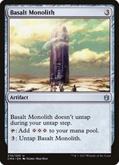 Basalt Monolith [Commander Anthology] | Exor Games Dartmouth