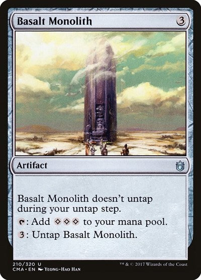 Basalt Monolith [Commander Anthology] | Exor Games Dartmouth