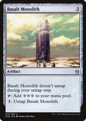 Basalt Monolith [Commander Anthology] | Exor Games Dartmouth