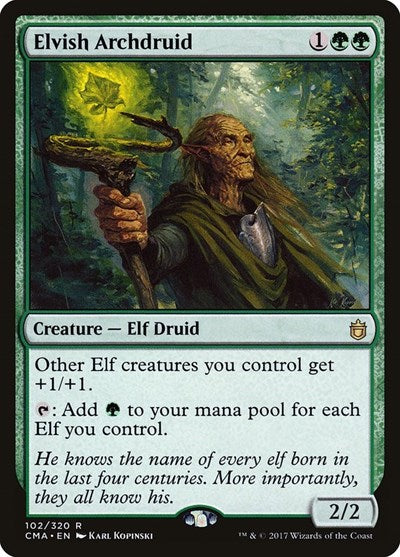 Elvish Archdruid [Commander Anthology] | Exor Games Dartmouth