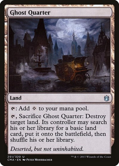 Ghost Quarter [Commander Anthology] | Exor Games Dartmouth