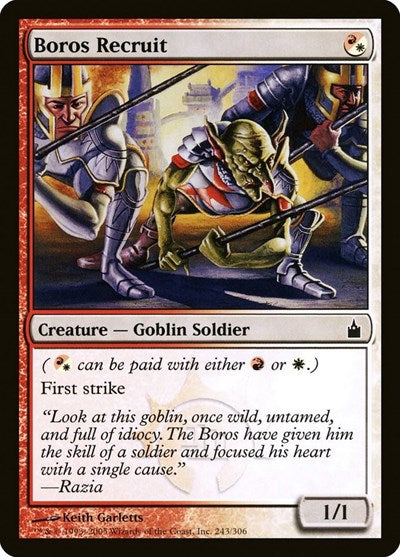 Boros Recruit [Ravnica: City of Guilds] | Exor Games Dartmouth