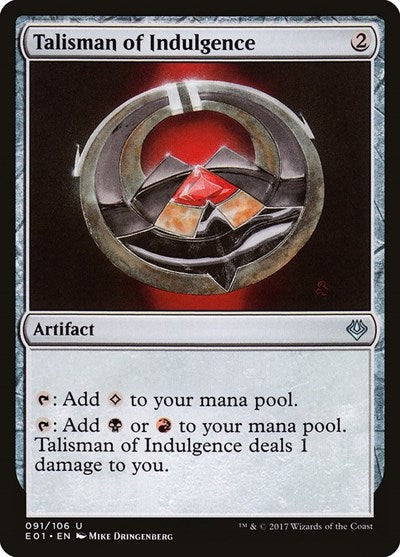 Talisman of Indulgence [Archenemy: Nicol Bolas] | Exor Games Dartmouth