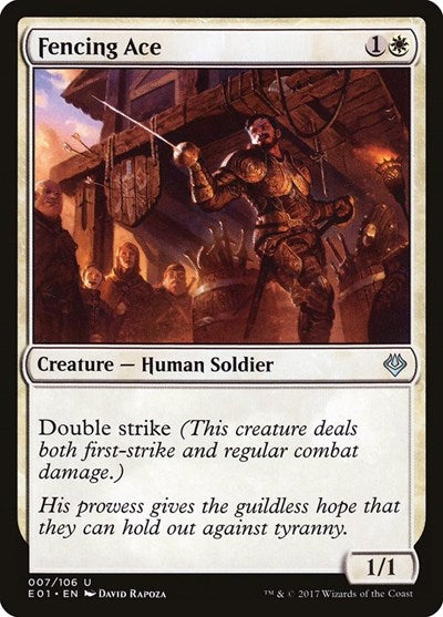 Fencing Ace [Archenemy: Nicol Bolas] | Exor Games Dartmouth