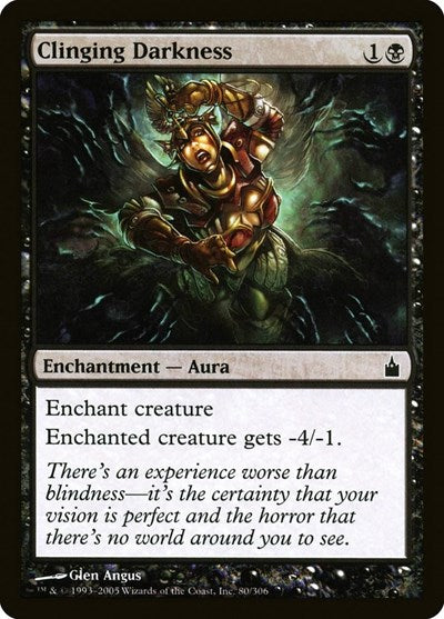 Clinging Darkness [Ravnica: City of Guilds] | Exor Games Dartmouth