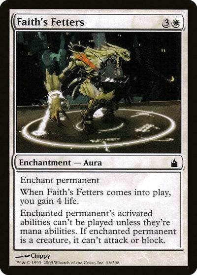 Faith's Fetters [Ravnica: City of Guilds] | Exor Games Dartmouth