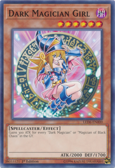 Dark Magician Girl [LED6-EN000] Common | Exor Games Dartmouth