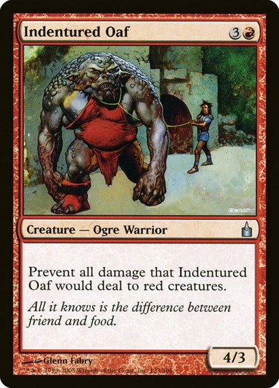 Indentured Oaf [Ravnica: City of Guilds] | Exor Games Dartmouth