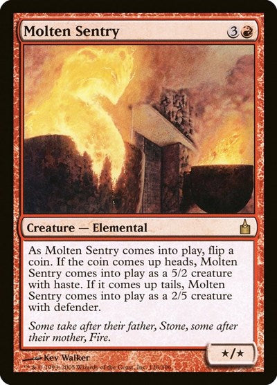 Molten Sentry [Ravnica: City of Guilds] | Exor Games Dartmouth