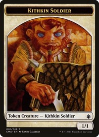 Kithkin Soldier [Commander Anthology Tokens] | Exor Games Dartmouth