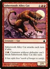 Sabertooth Alley Cat [Ravnica: City of Guilds] | Exor Games Dartmouth