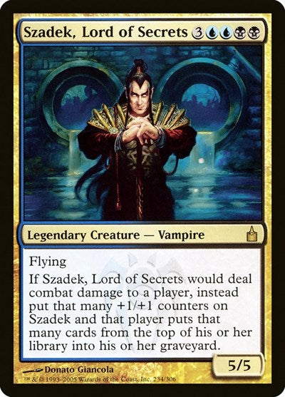 Szadek, Lord of Secrets [Ravnica: City of Guilds] | Exor Games Dartmouth