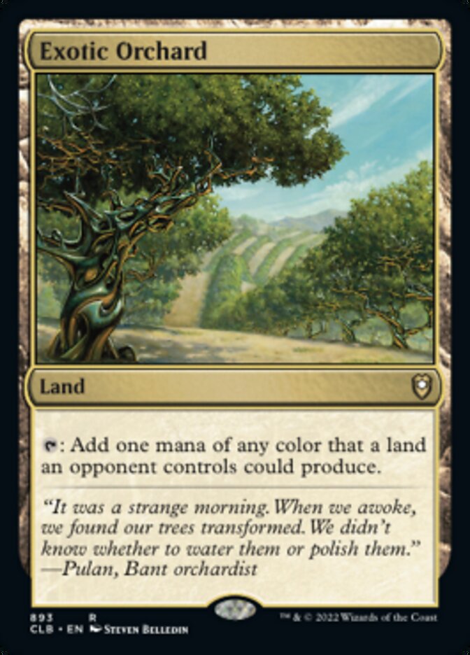 Exotic Orchard [Commander Legends: Battle for Baldur's Gate] | Exor Games Dartmouth