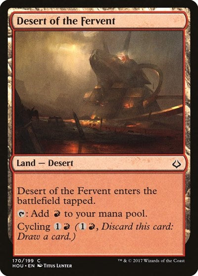 Desert of the Fervent [Hour of Devastation] | Exor Games Dartmouth
