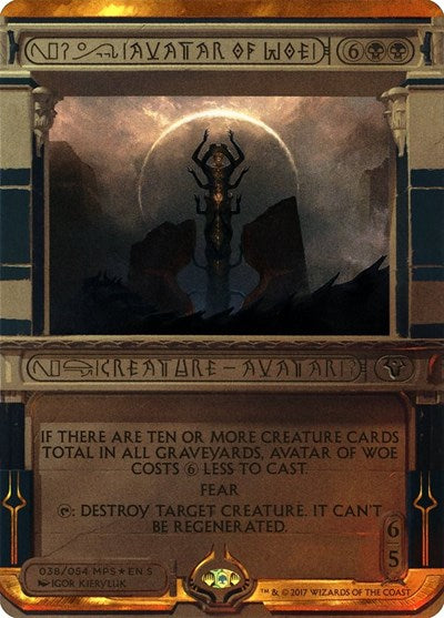 Avatar of Woe [Amonkhet Invocations] | Exor Games Dartmouth