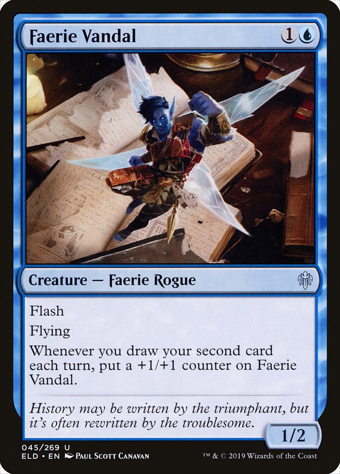 Faerie Vandal [Throne of Eldraine] | Exor Games Dartmouth