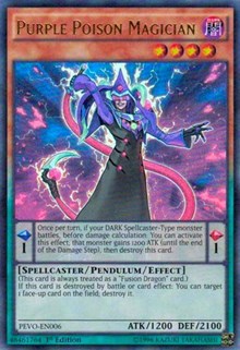 Purple Poison Magician [PEVO-EN006] Ultra Rare | Exor Games Dartmouth