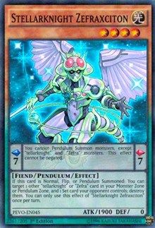 Stellarknight Zefraxciton [PEVO-EN045] Super Rare | Exor Games Dartmouth