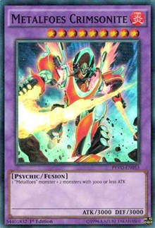 Metalfoes Crimsonite [PEVO-EN053] Super Rare | Exor Games Dartmouth