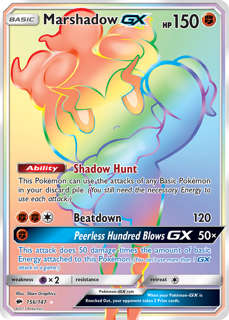 Marshadow GX (156/147) [Sun & Moon: Burning Shadows] | Exor Games Dartmouth