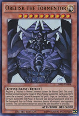 Obelisk the Tormentor (JMPS-EN004) [JMPS-EN004] Ultra Rare | Exor Games Dartmouth