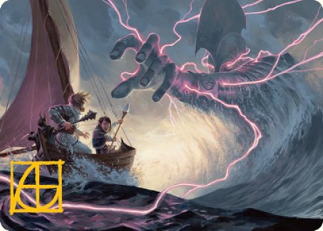 Hall of Storm Giants Art Card (Gold-Stamped Signature) [Dungeons & Dragons: Adventures in the Forgotten Realms Art Series] | Exor Games Dartmouth