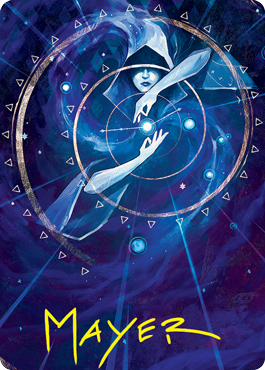 Time Warp Art Card (Gold-Stamped Signature) [Strixhaven: School of Mages Art Series] | Exor Games Dartmouth