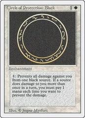 Circle of Protection: Black [Revised Edition] | Exor Games Dartmouth