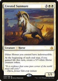 Crested Sunmare [Hour of Devastation] | Exor Games Dartmouth