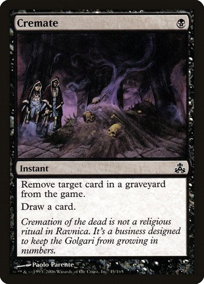 Cremate [Guildpact] | Exor Games Dartmouth