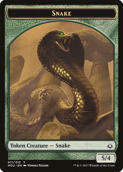 Snake [Hour of Devastation Tokens] | Exor Games Dartmouth