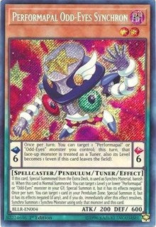 Performapal Odd-Eyes Synchron [BLLR-EN004] Secret Rare | Exor Games Dartmouth