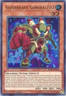 Superheavy Samurai Fist [BLLR-EN010] Ultra Rare | Exor Games Dartmouth