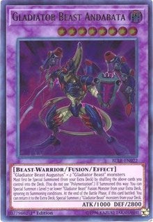 Gladiator Beast Andabata [BLLR-EN022] Ultra Rare | Exor Games Dartmouth