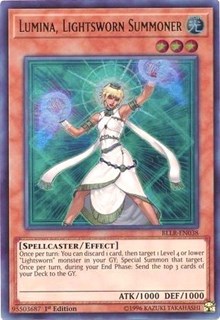 Lumina, Lightsworn Summoner [BLLR-EN038] Ultra Rare | Exor Games Dartmouth
