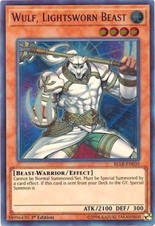 Wulf, Lightsworn Beast [BLLR-EN039] Ultra Rare | Exor Games Dartmouth