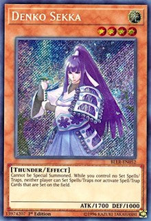 Denko Sekka [BLLR-EN052] Secret Rare | Exor Games Dartmouth