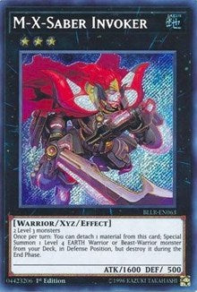 M-X-Saber Invoker [BLLR-EN063] Secret Rare | Exor Games Dartmouth