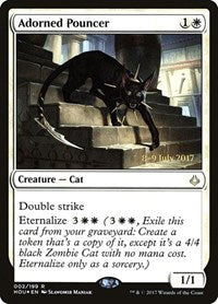 Adorned Pouncer [Hour of Devastation Promos] | Exor Games Dartmouth