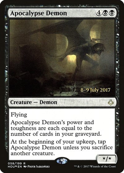 Apocalypse Demon [Hour of Devastation Promos] | Exor Games Dartmouth