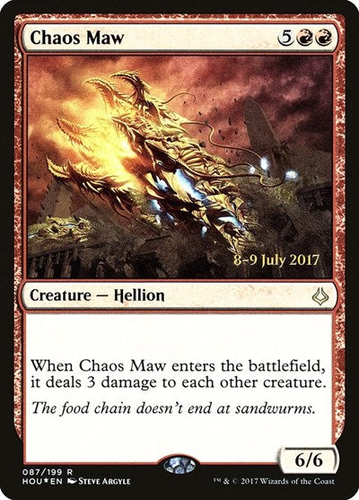 Chaos Maw [Hour of Devastation Promos] | Exor Games Dartmouth