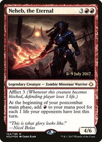 Neheb, the Eternal [Hour of Devastation Promos] | Exor Games Dartmouth