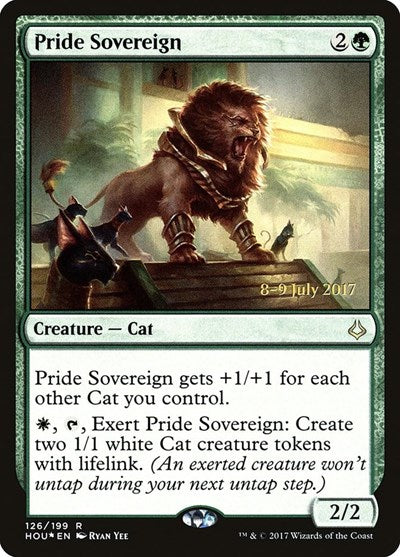 Pride Sovereign [Hour of Devastation Promos] | Exor Games Dartmouth