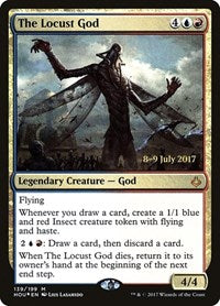 The Locust God [Hour of Devastation Promos] | Exor Games Dartmouth