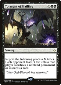 Torment of Hailfire [Hour of Devastation Promos] | Exor Games Dartmouth