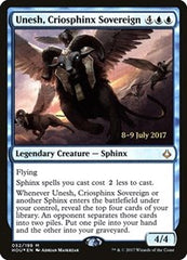 Unesh, Criosphinx Sovereign [Hour of Devastation Promos] | Exor Games Dartmouth