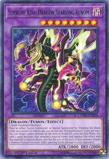 Supreme King Dragon Starving Venom [COTD-EN038] Rare | Exor Games Dartmouth