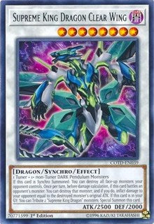 Supreme King Dragon Clear Wing [COTD-EN039] Rare | Exor Games Dartmouth