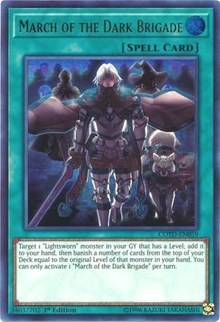 March of the Dark Brigade [COTD-EN059] Ultra Rare | Exor Games Dartmouth