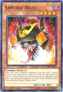 Samurai Skull [COTD-EN081] Common | Exor Games Dartmouth